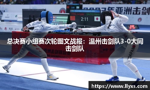 总决赛小组赛次轮图文战报：温州击剑队3-0大同击剑队