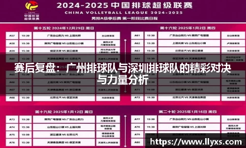 赛后复盘：广州排球队与深圳排球队的精彩对决与力量分析